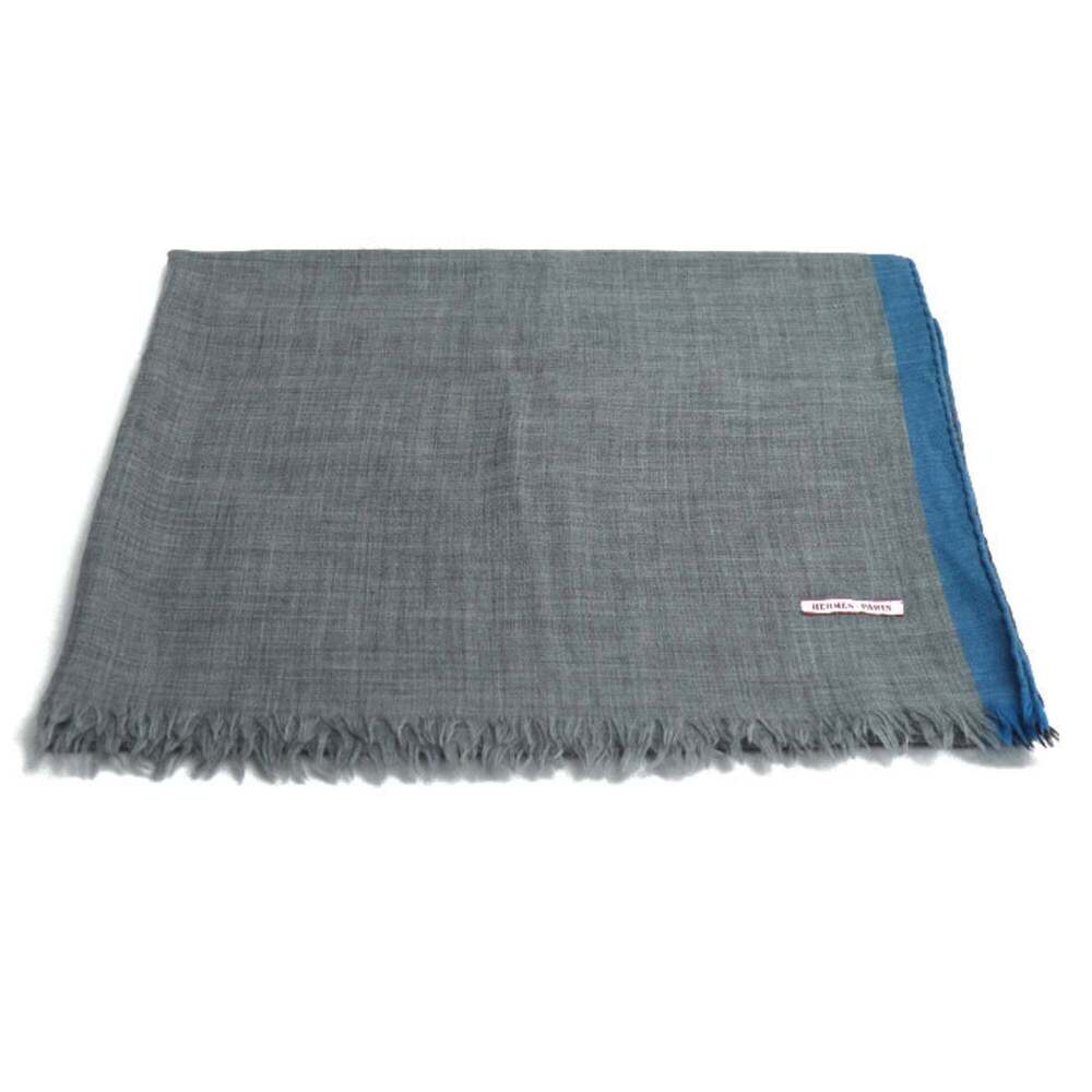 HERMES Authentic Gray Scarf